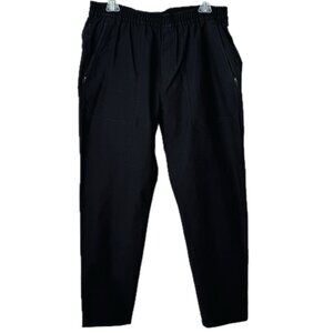Lululemon Utilitech Classic Fit Pull On Black Pants Mens L LM5AJGS Three Zip Poc